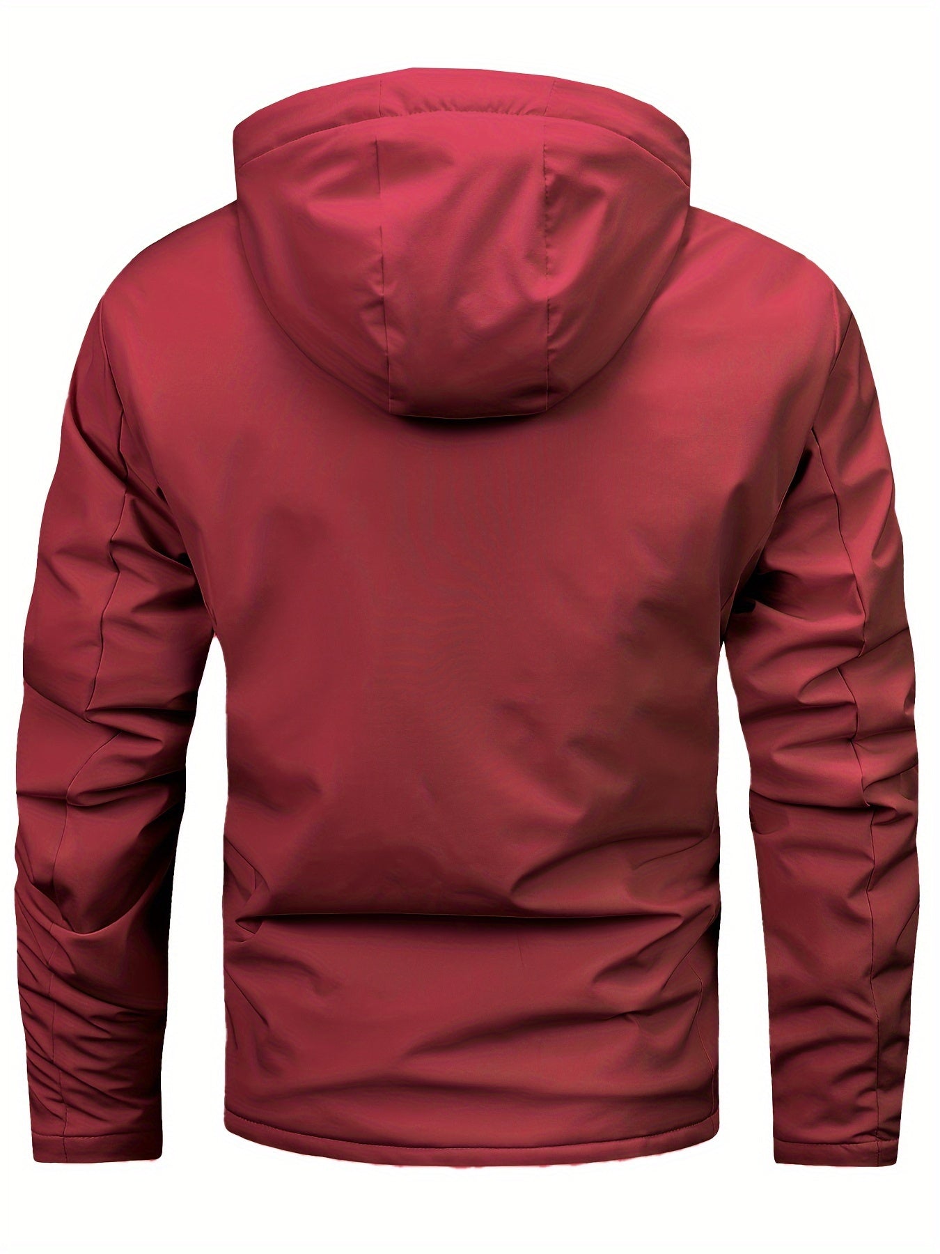 WW | Men's Fleece Hooded Jacket For Outdoor Activities - Perfect for Outdoor Activities
