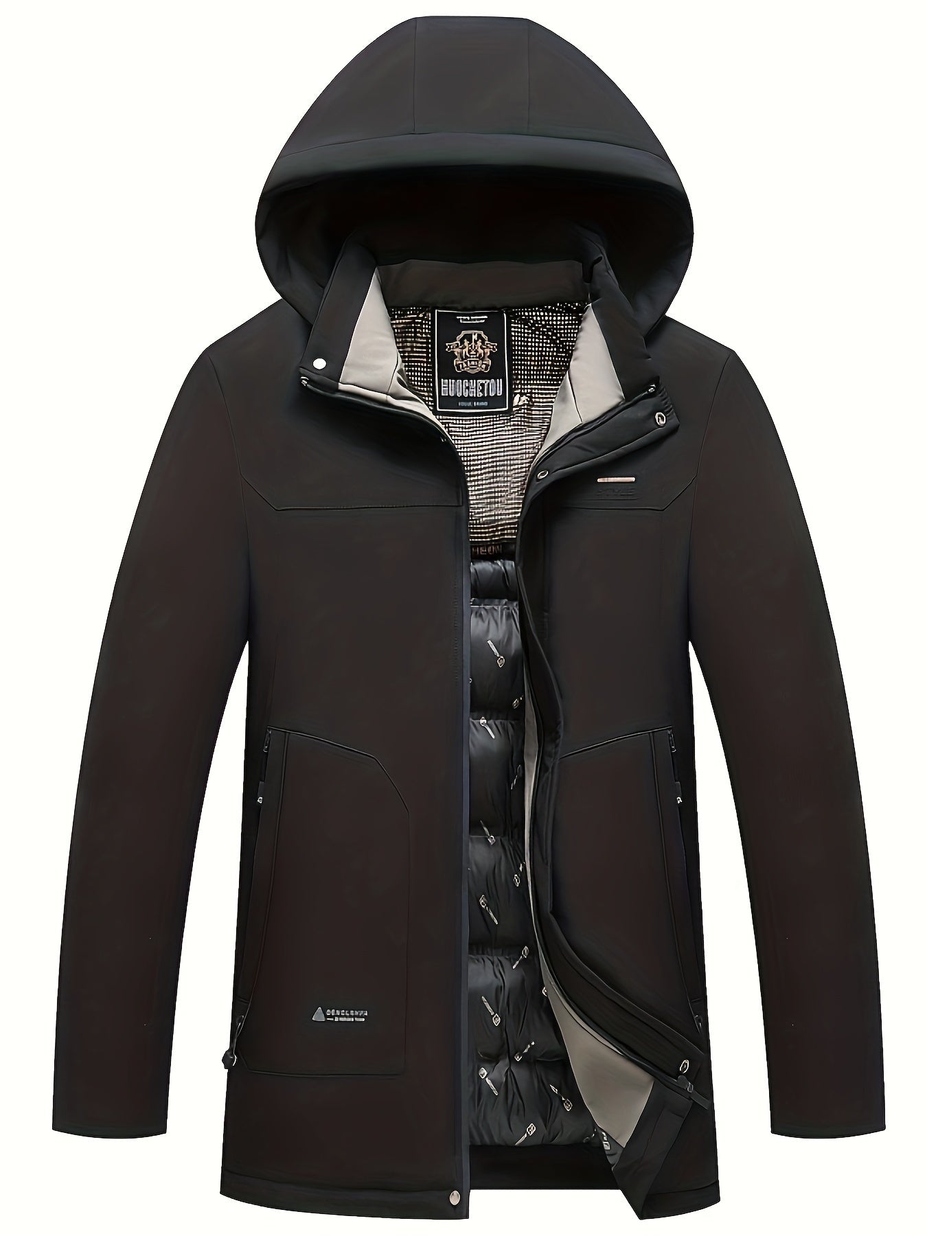WW | Thermal Hoodie for Men Winter Jacket - Perfect for Outdoor Activities