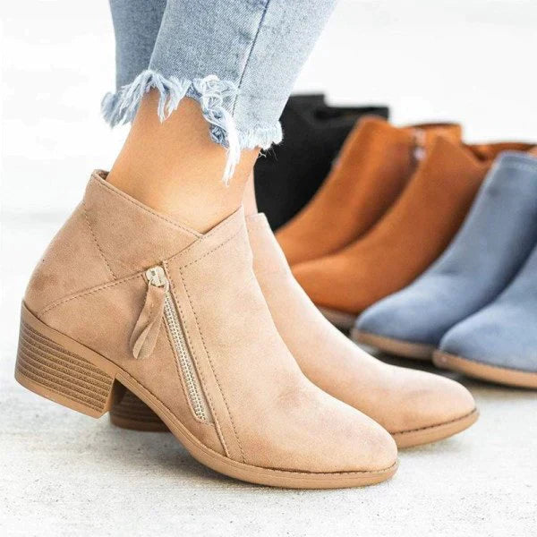 Sabella - Comfortable Ankle Boots