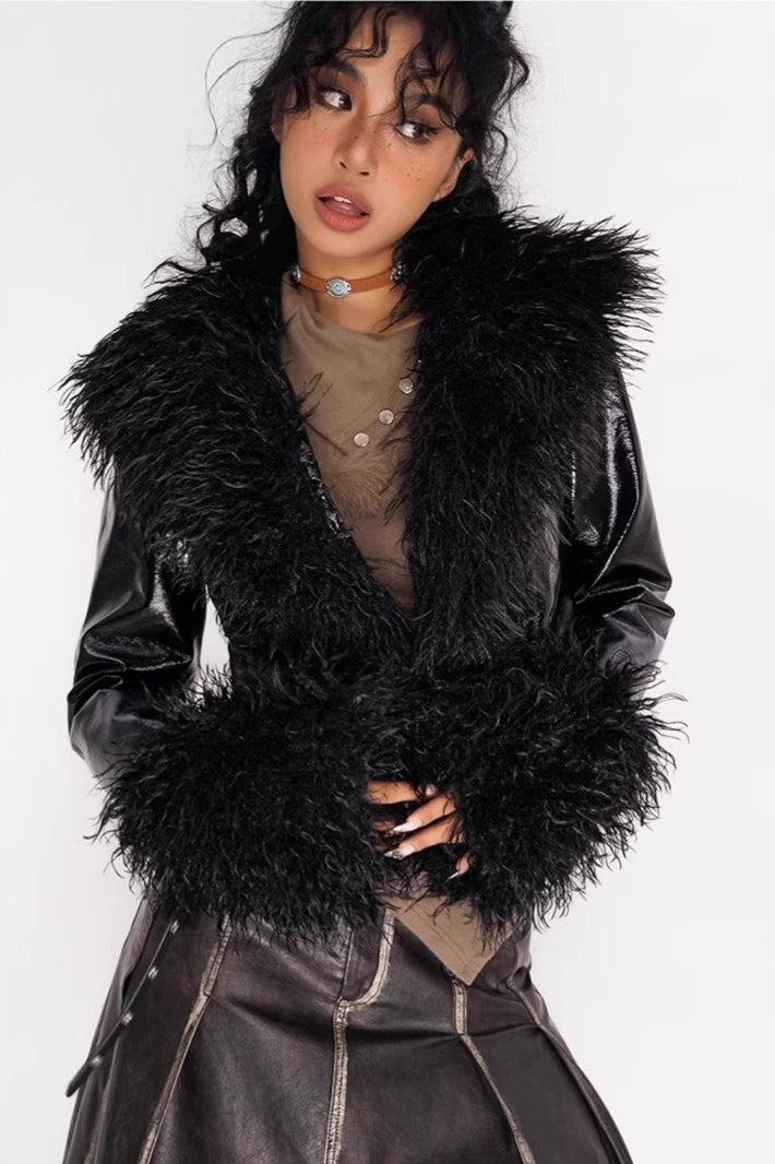 WW | Style Shiny Jacket Coat