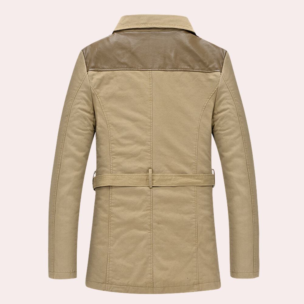 WW | Eleganter, Warmer Trenchcoat für Männer