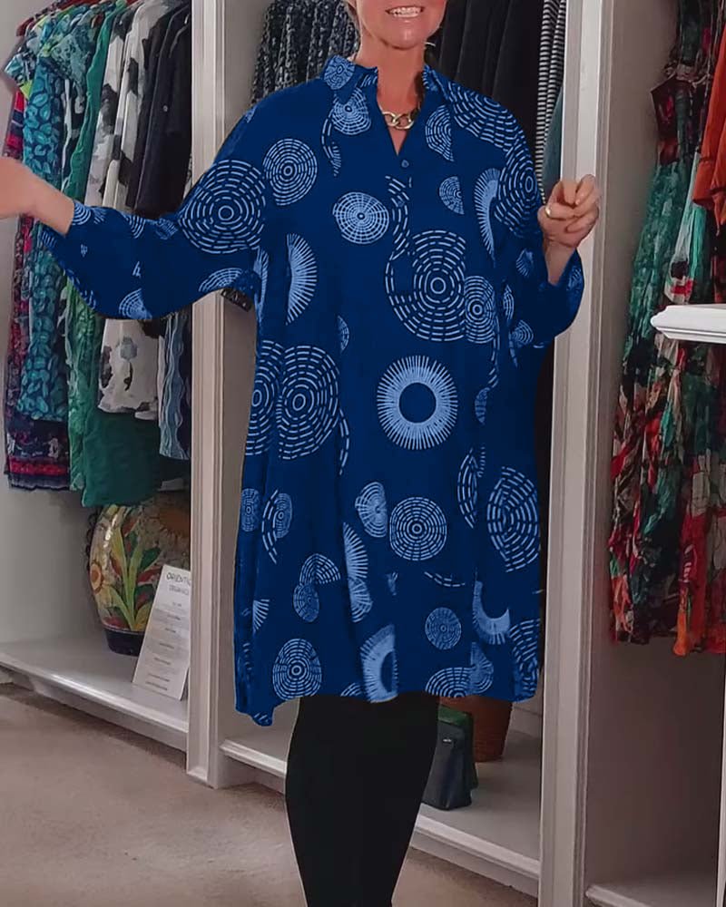 Alvaya™ | Geo-Chic Wrap Dress