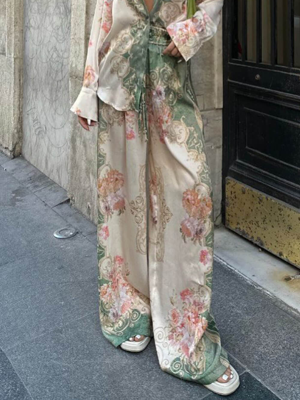 Elvara™ | Baroque Satin Set
