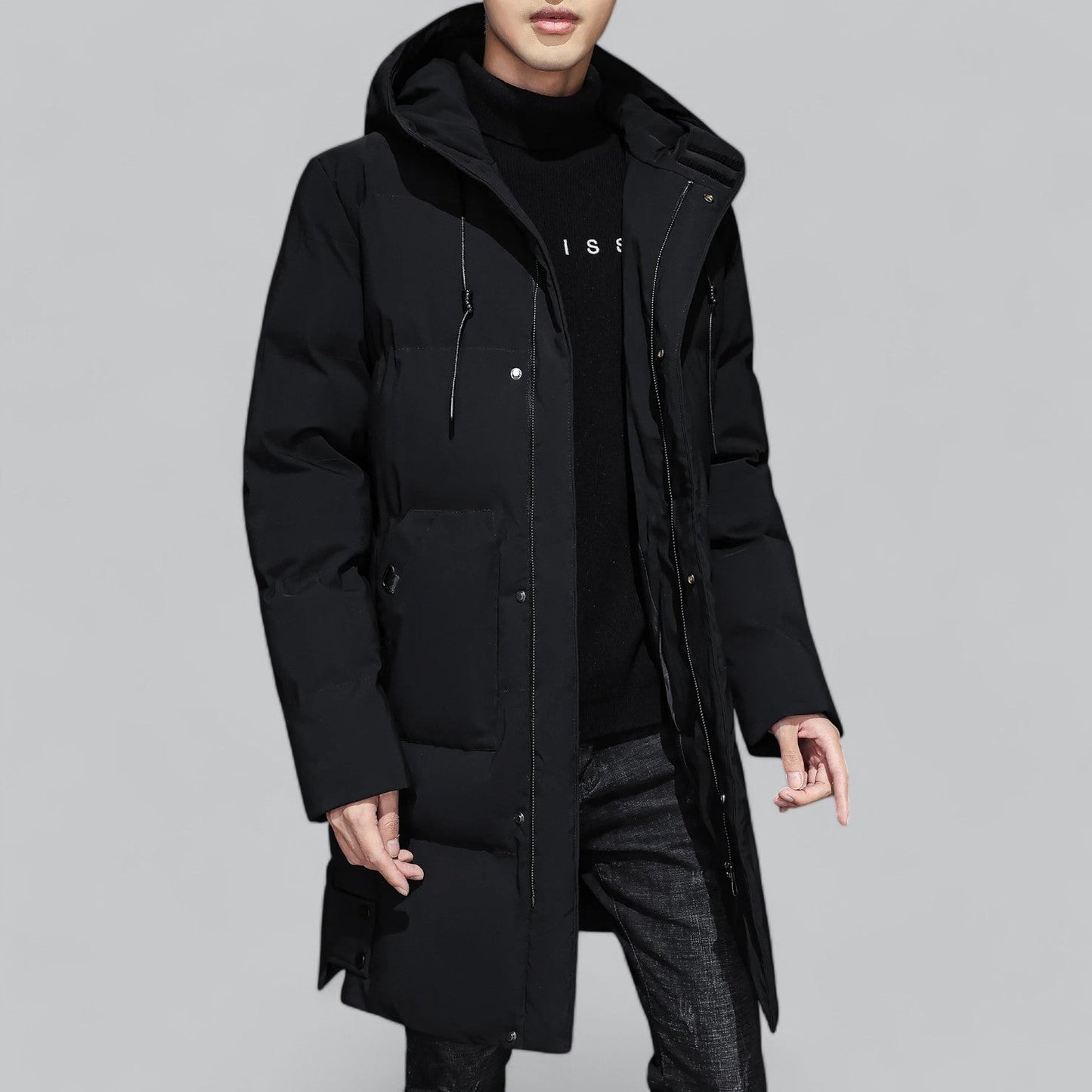 WW | Stylish Long Puffer Jacket