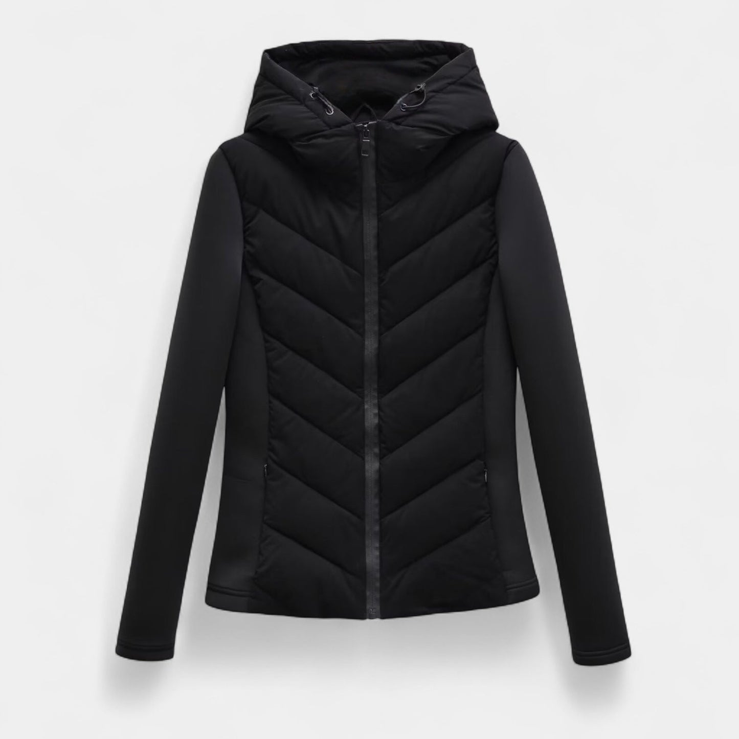 WW | Fashion House - Women's Quilted Jacket Made of Softshell - wind-repellent, water-repellent
