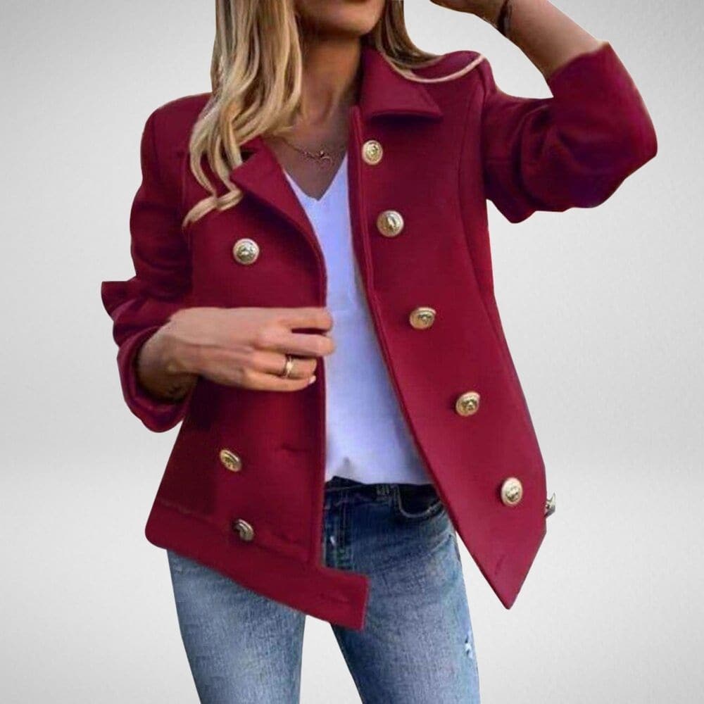 WW | Designerjacke mit goldenen Knöpfen