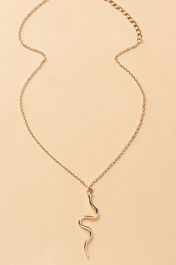 WW Mode Vintage Snake Necklace