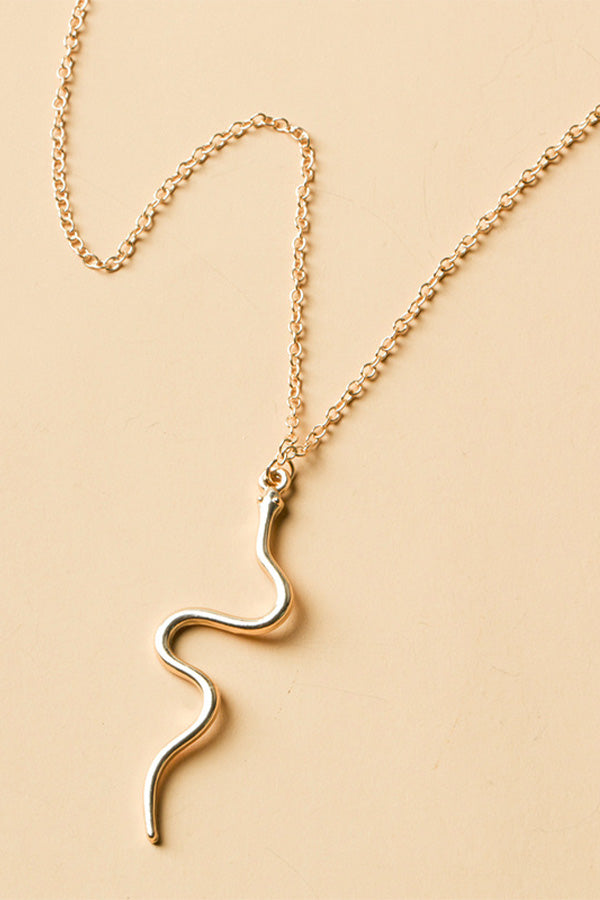 WW Mode Vintage Snake Necklace