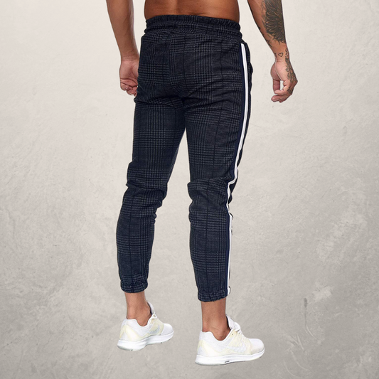 WW | Jogginghose Slim Fit Elastischer Bund Mit Kordelzug Strukturiertes Material Seitenstreifen