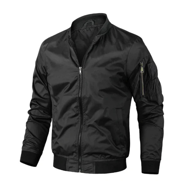 WW | Men's Casual Zip Bomber Jacket
