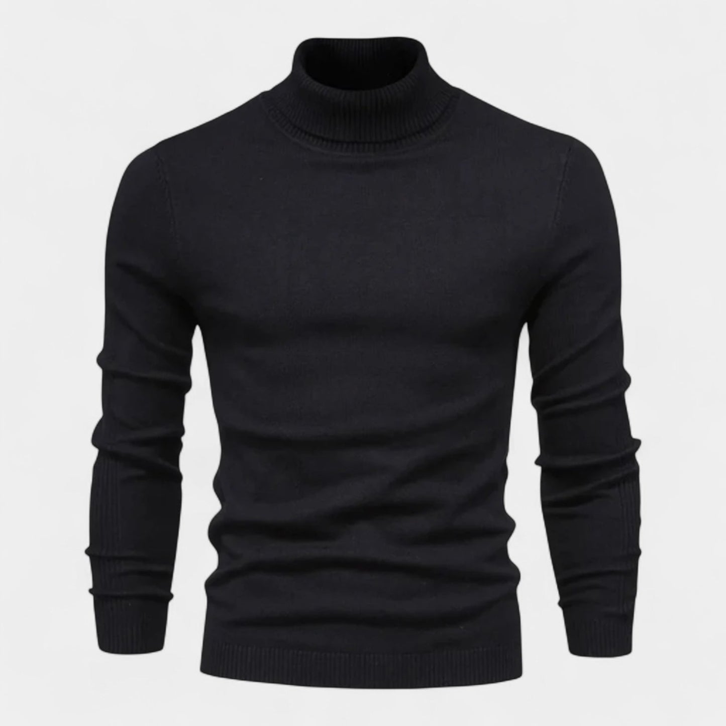 WW | Fashion House - Men's Ribbed Turtleneck Sweater