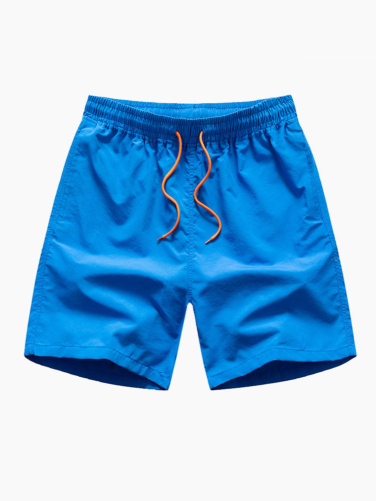 Hemd mit Blumenpflanzen-Print und Badehose mit Knopfleiste
