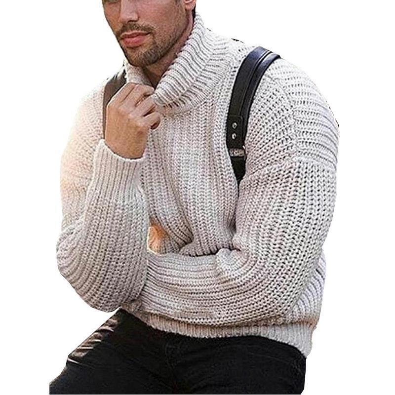 WW | Warmer Strickpullover mit Rollkragen für Herren