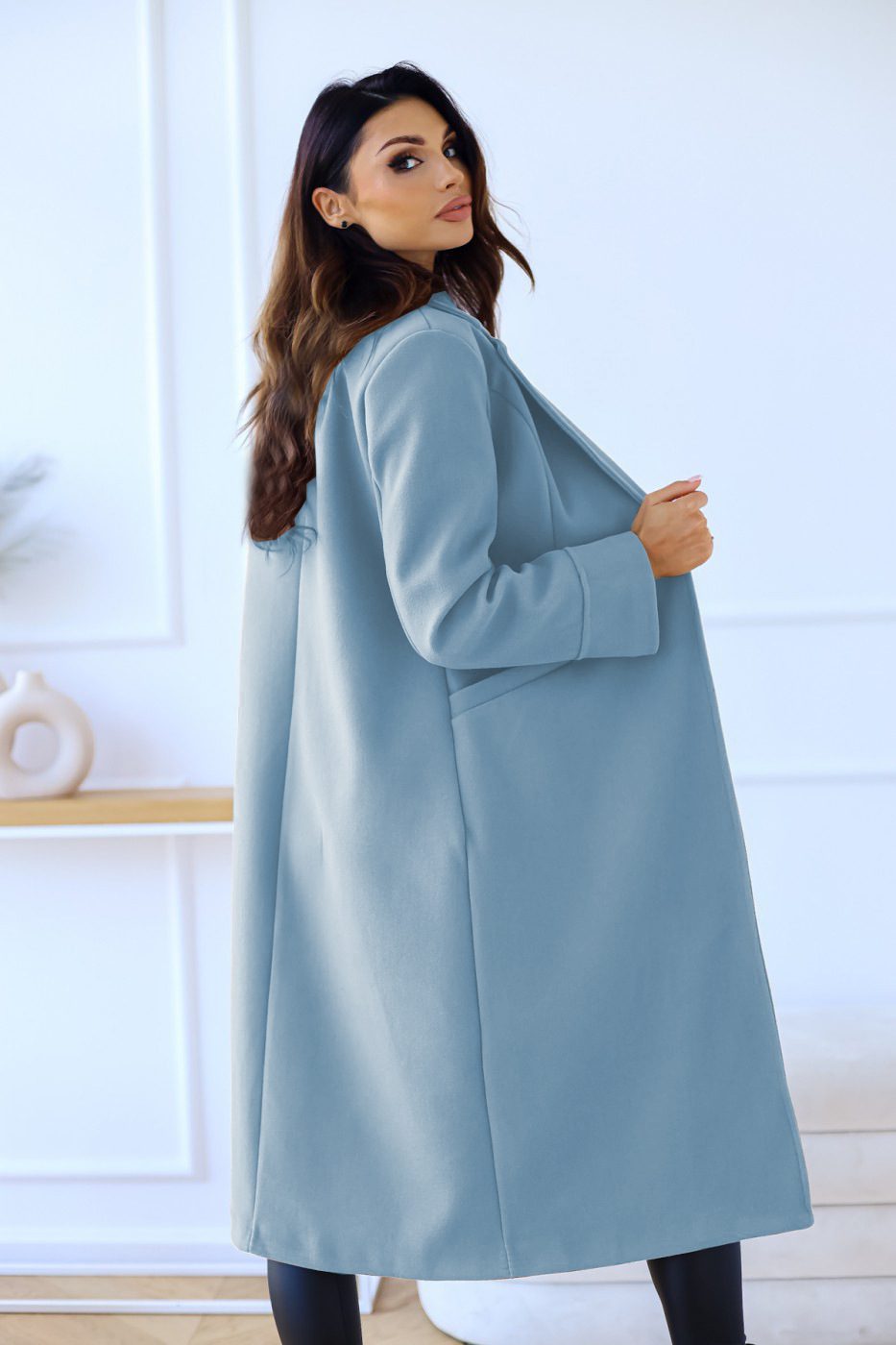 WW | Wollmischung Mantel - Maßgeschneiderte Eleganz - Doppelte Knopfleiste - Herbst- und Winterklassiker