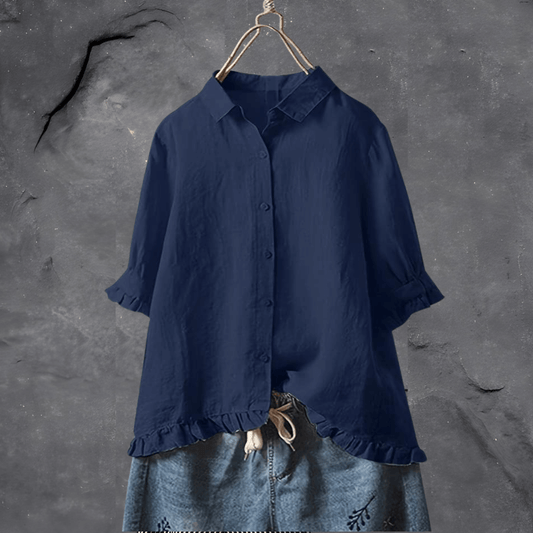WW | Bluse Mit Knöpfen Für Damen