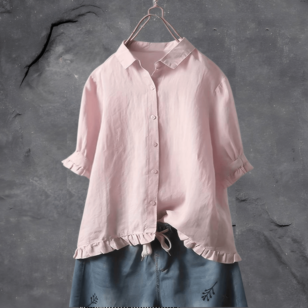 WW | Bluse Mit Knöpfen Für Damen