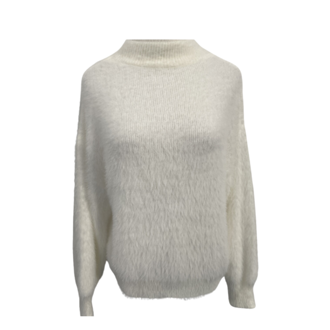WW | Eleganter und lässiger Strickpullover mit weitem Schnitt
