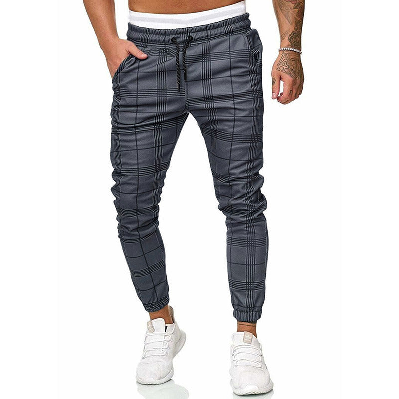 WW | Herren karierte Sweatpants
