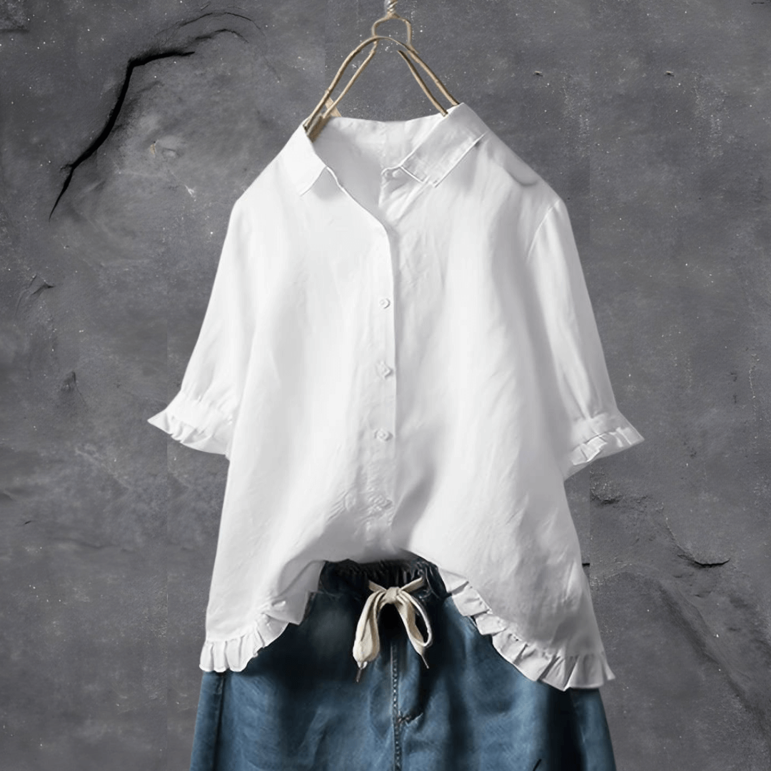 WW | Bluse Mit Knöpfen Für Damen