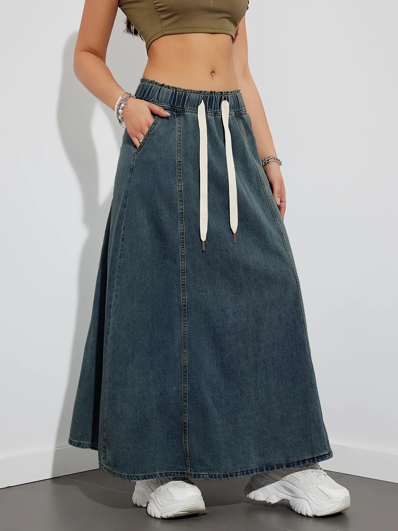 WW | A-Linie Denim-Rock
