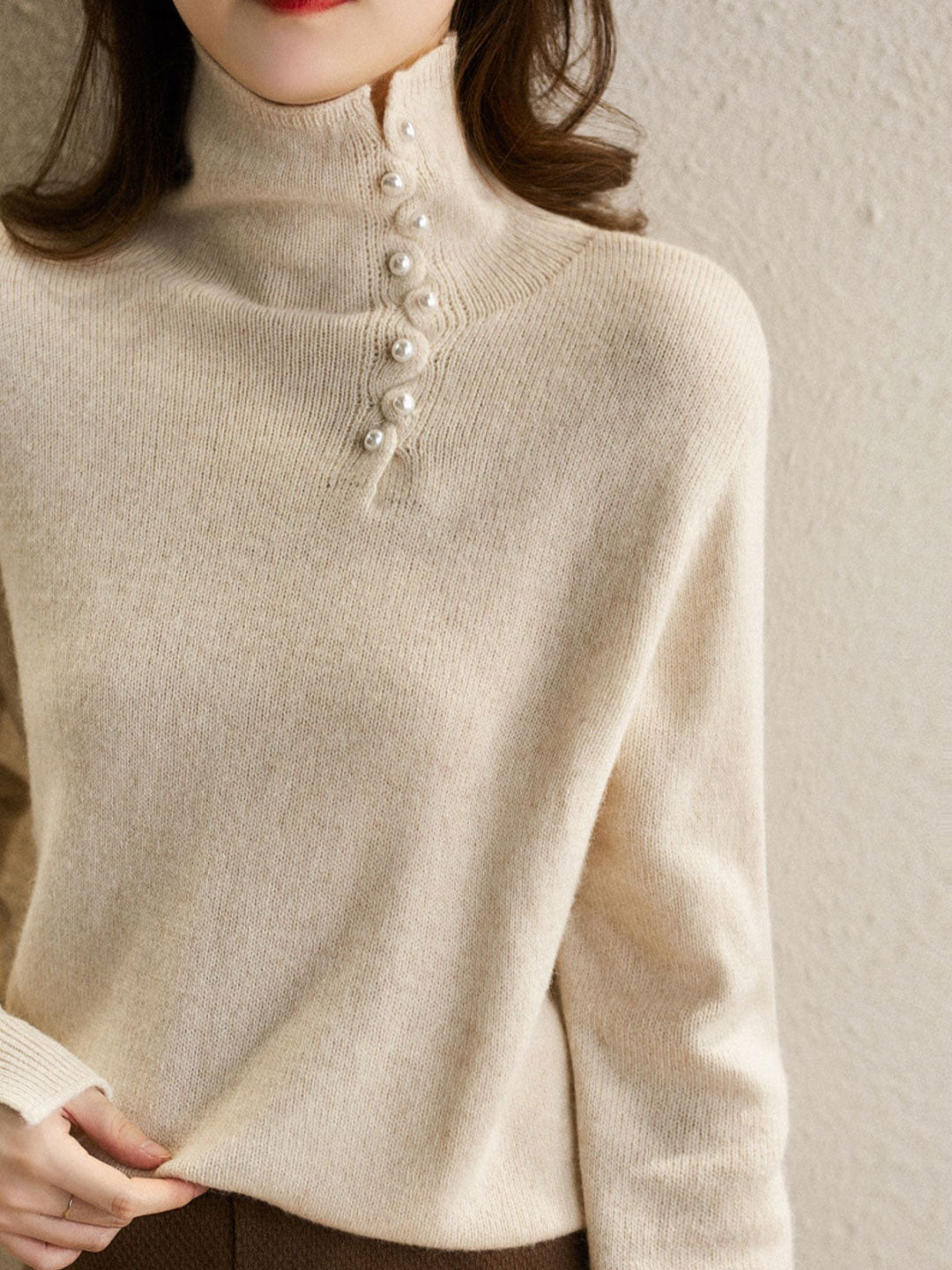 WW | Vintage Knopfhochkragenjacke