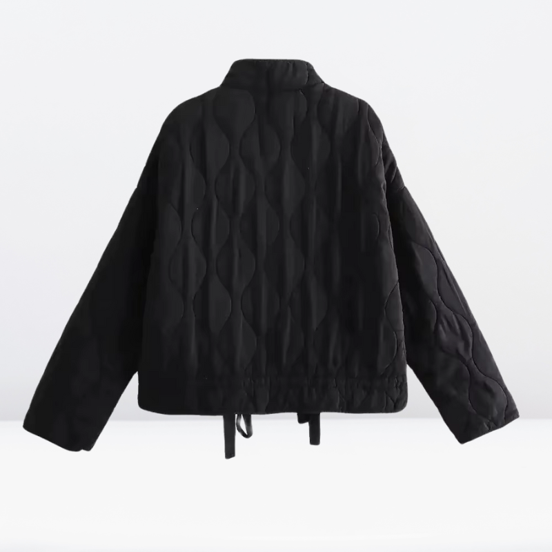 WW | Women's Padded Jacket with Drawstring & Zipper