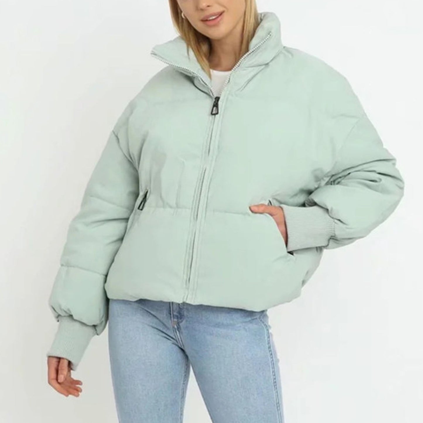 WW | Women's Cropped Puffer Jacket