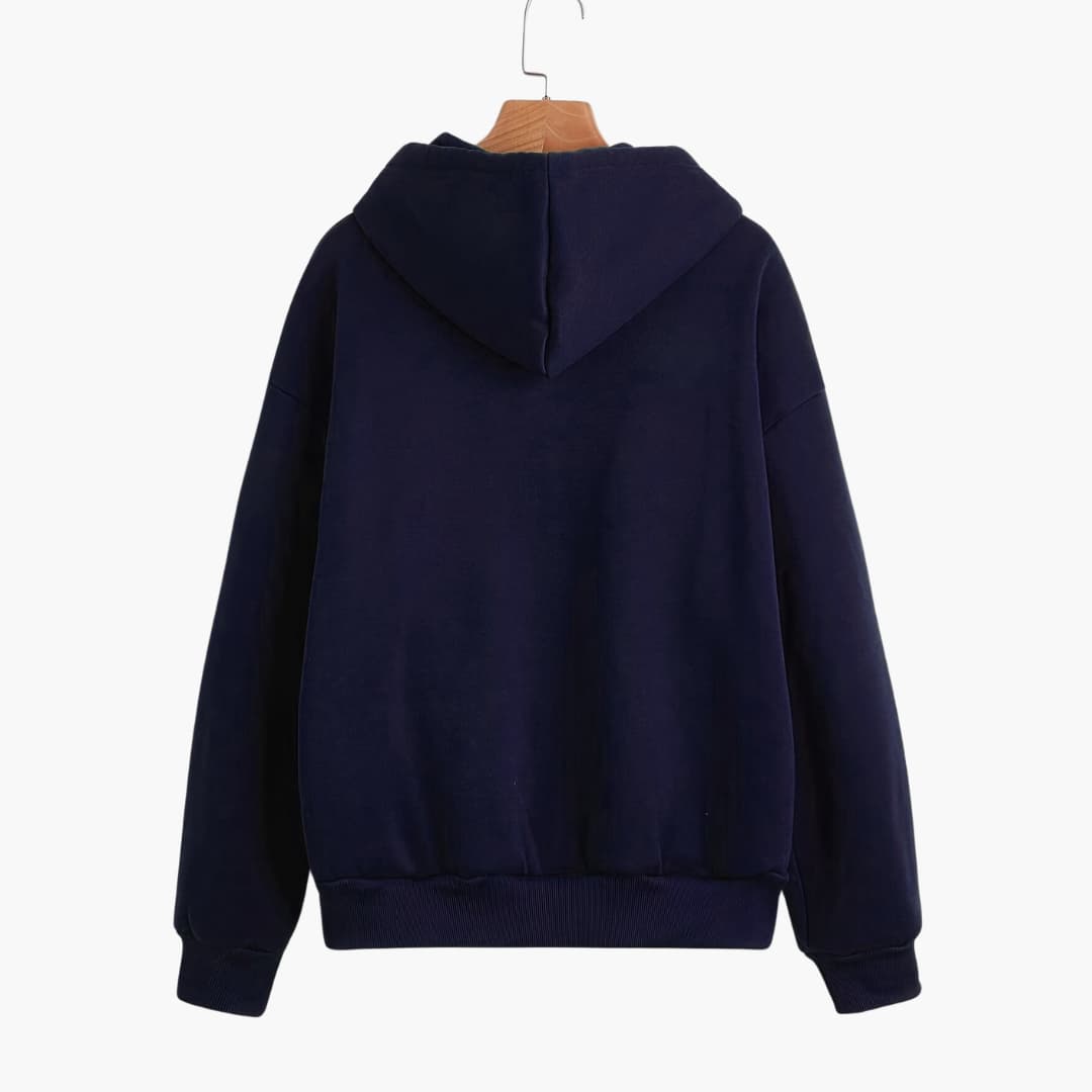 WW | Women's Plain Zip-Up Hoodie