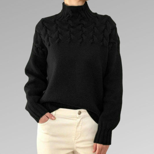 WW | Eleganter Pullover aus Zopfstrick