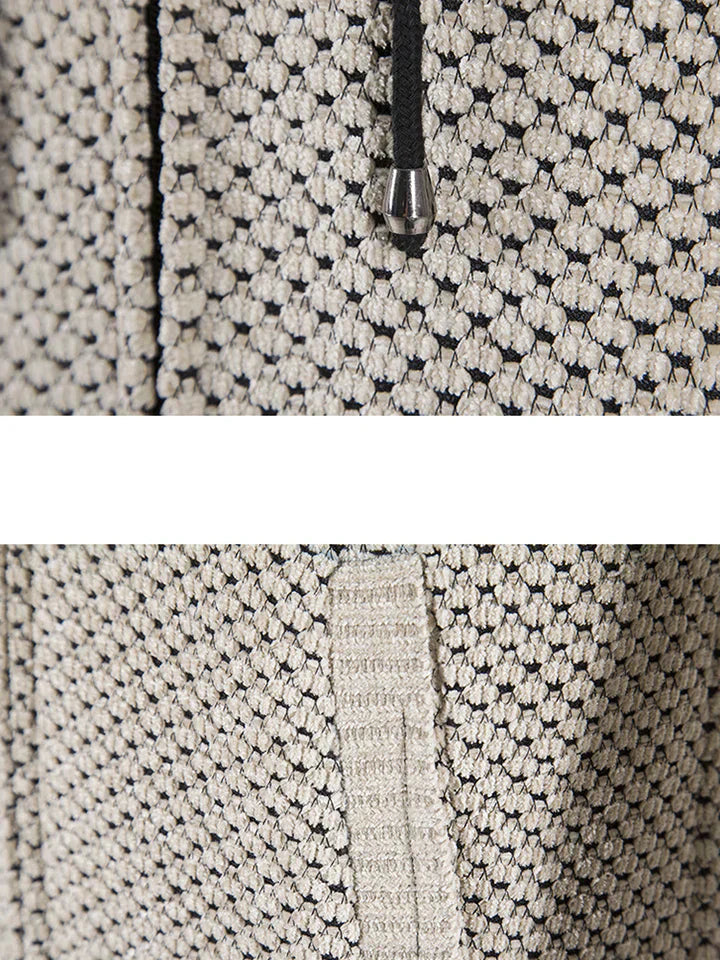 WW | Men's Zipped Knitted Cardigan