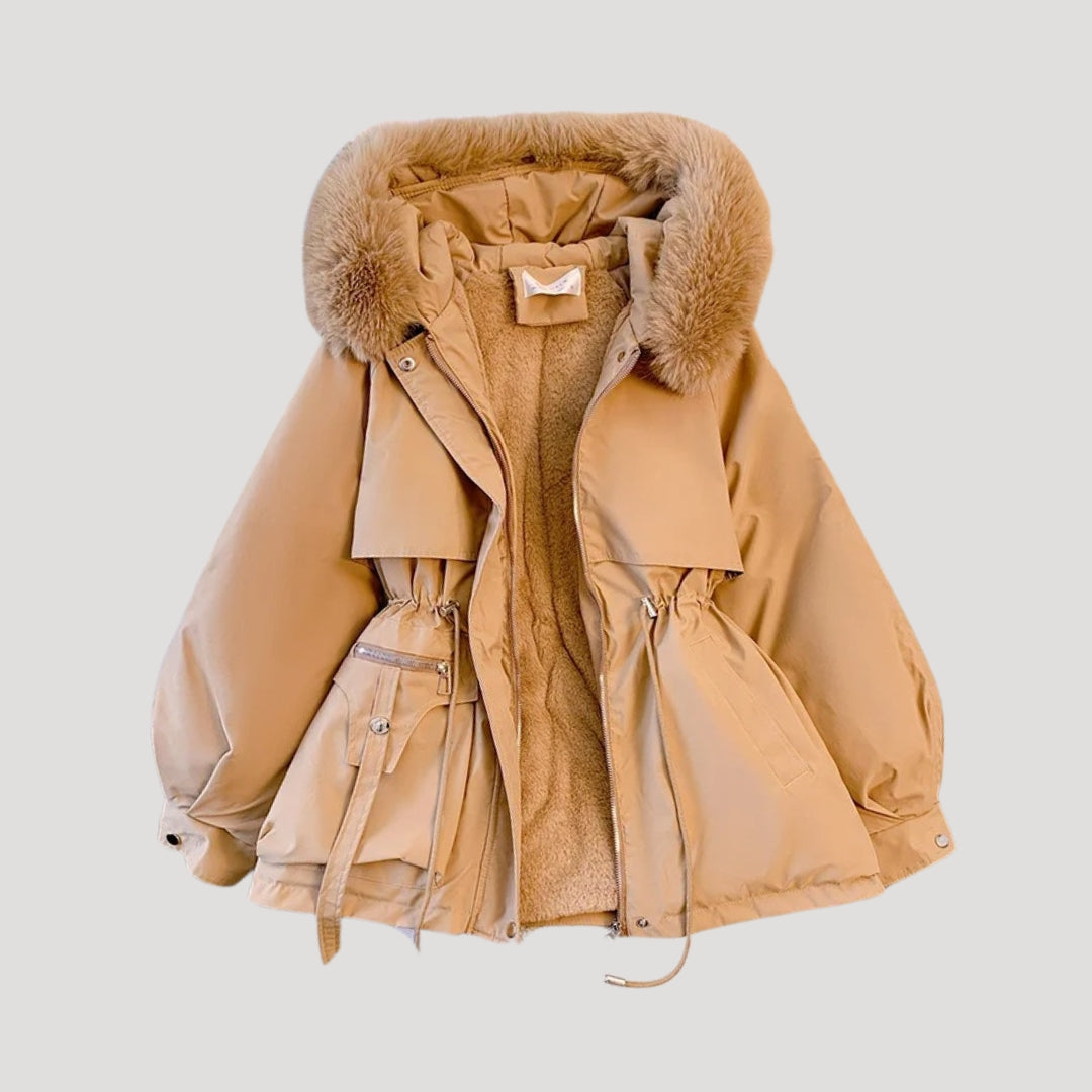 WW | Women's Winter Parka Coat with Faux Fur Hood