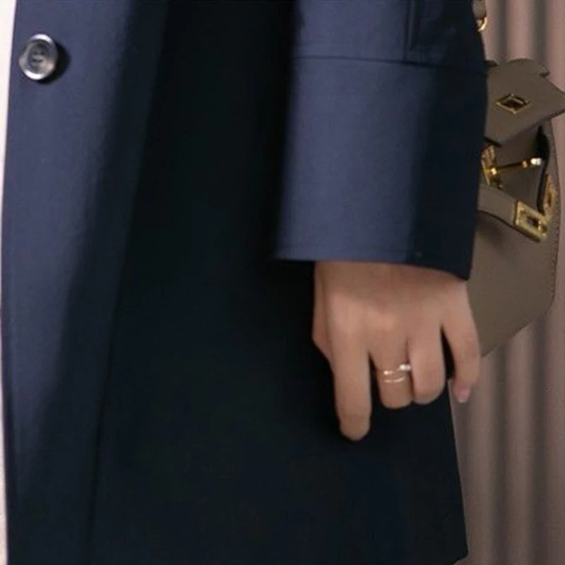 WW | Klassischer Trenchcoat Damen, Einfach Gebunden, Taillierter Damenmantel