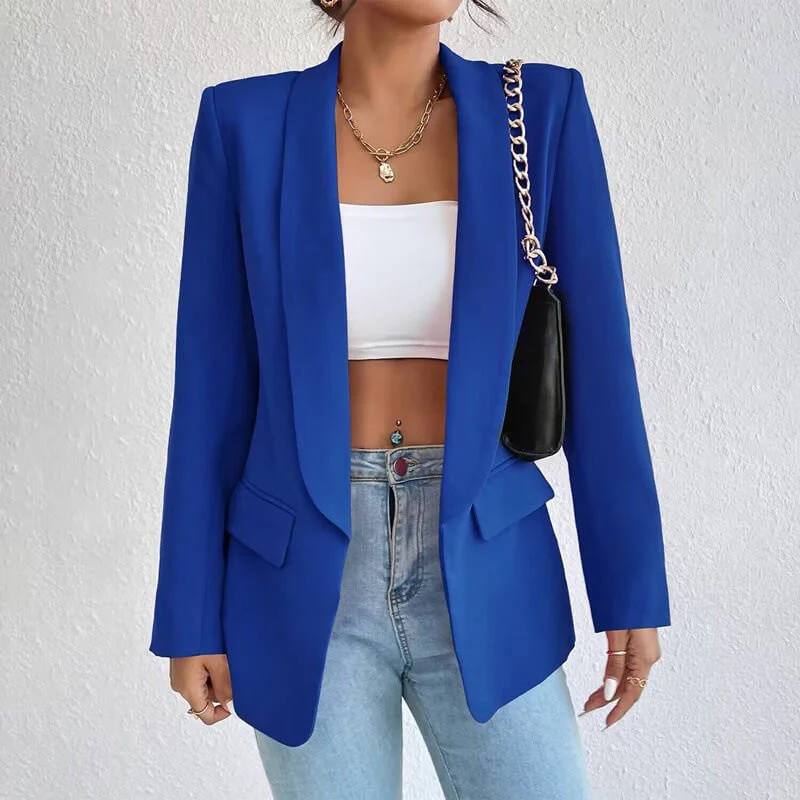 WW | Damen Blazer Offen - Tailliert & Langarm