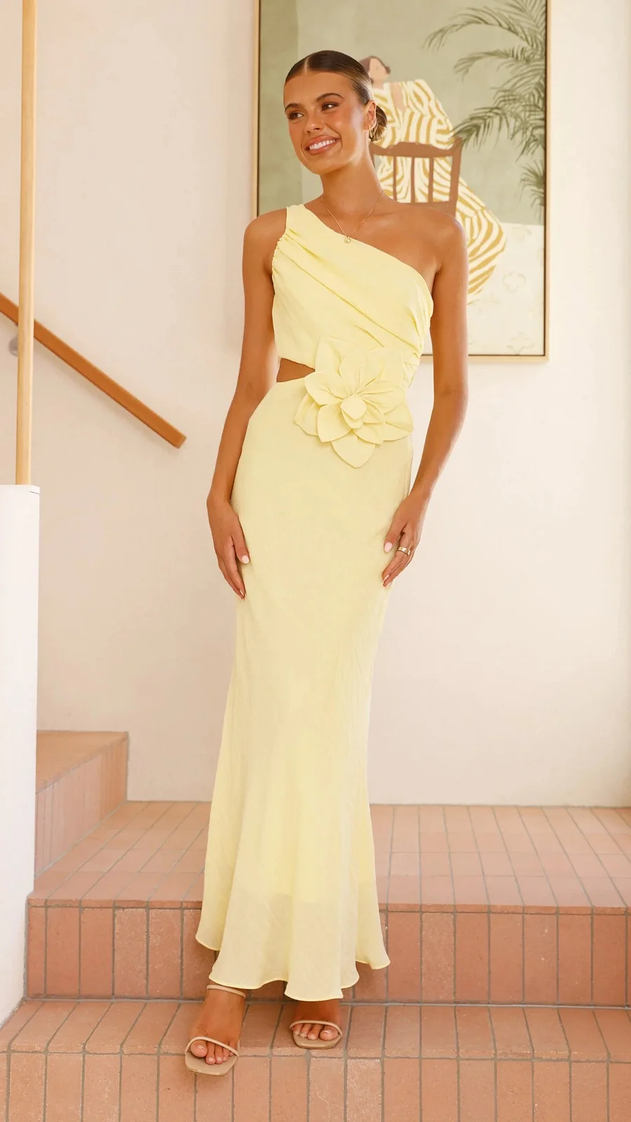 One-Shoulder Sheath Dress