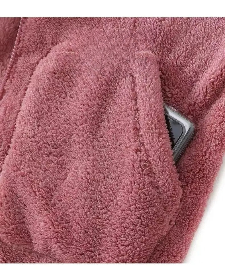 WW | Kapuzenfleecejacke