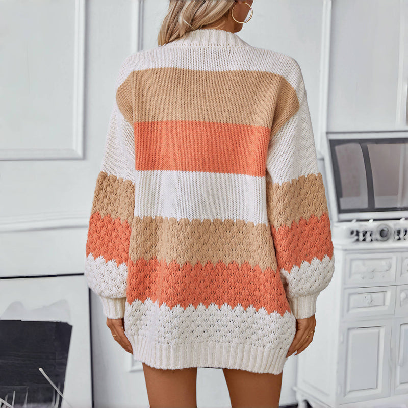 WW | Elegante Strickjacke Für Damen Mit Feinem Muster
