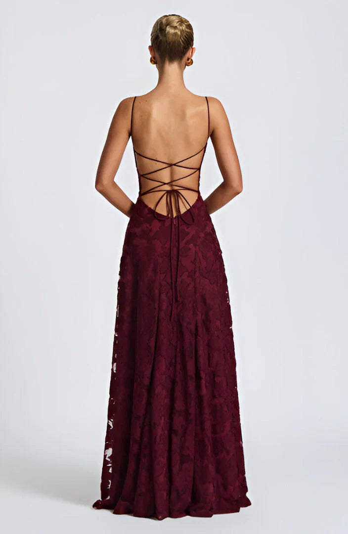 Francisa | Korsett-Maxi-Kleid aus Spitze