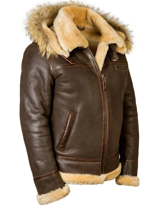 WW | Elegante und warme Lederjacke
