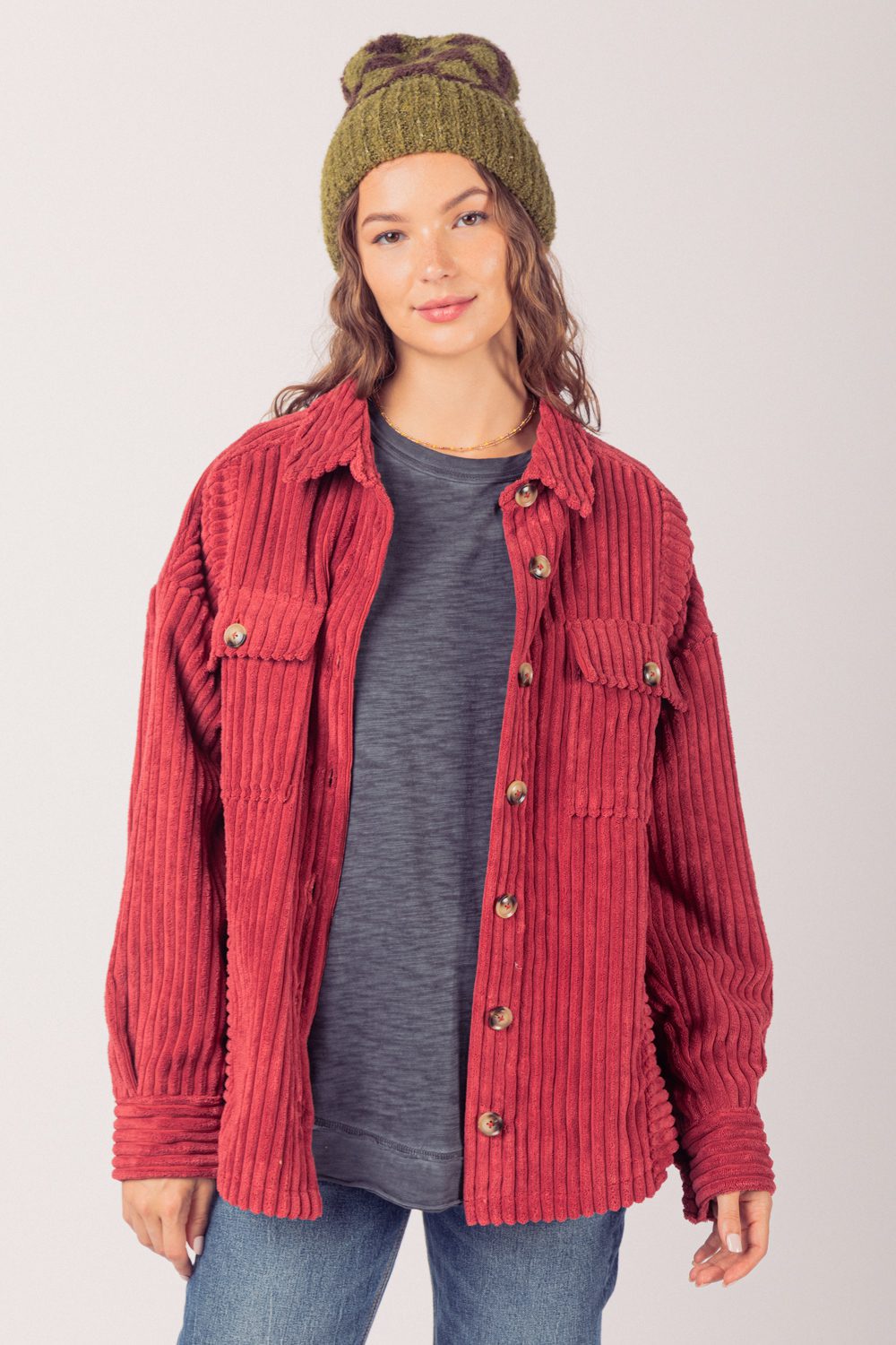 WW | Cordura-Jacke - Entspanter Schnitt - Weicher Baumwollmix - Lässige Schichtung