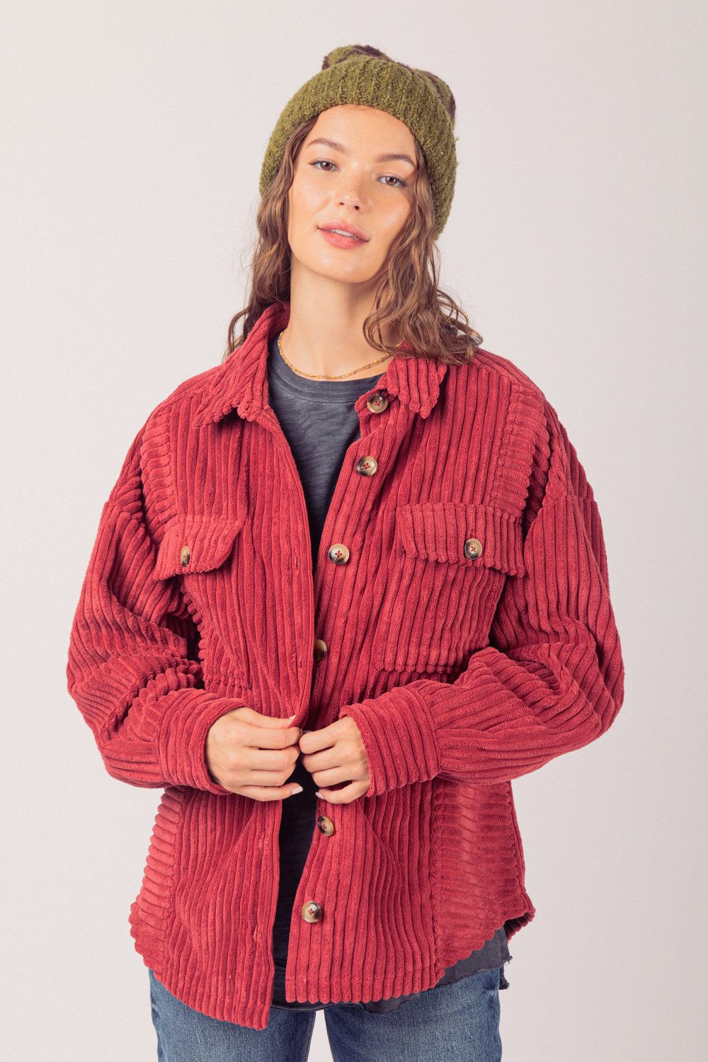 WW | Cordura-Jacke - Entspanter Schnitt - Weicher Baumwollmix - Lässige Schichtung