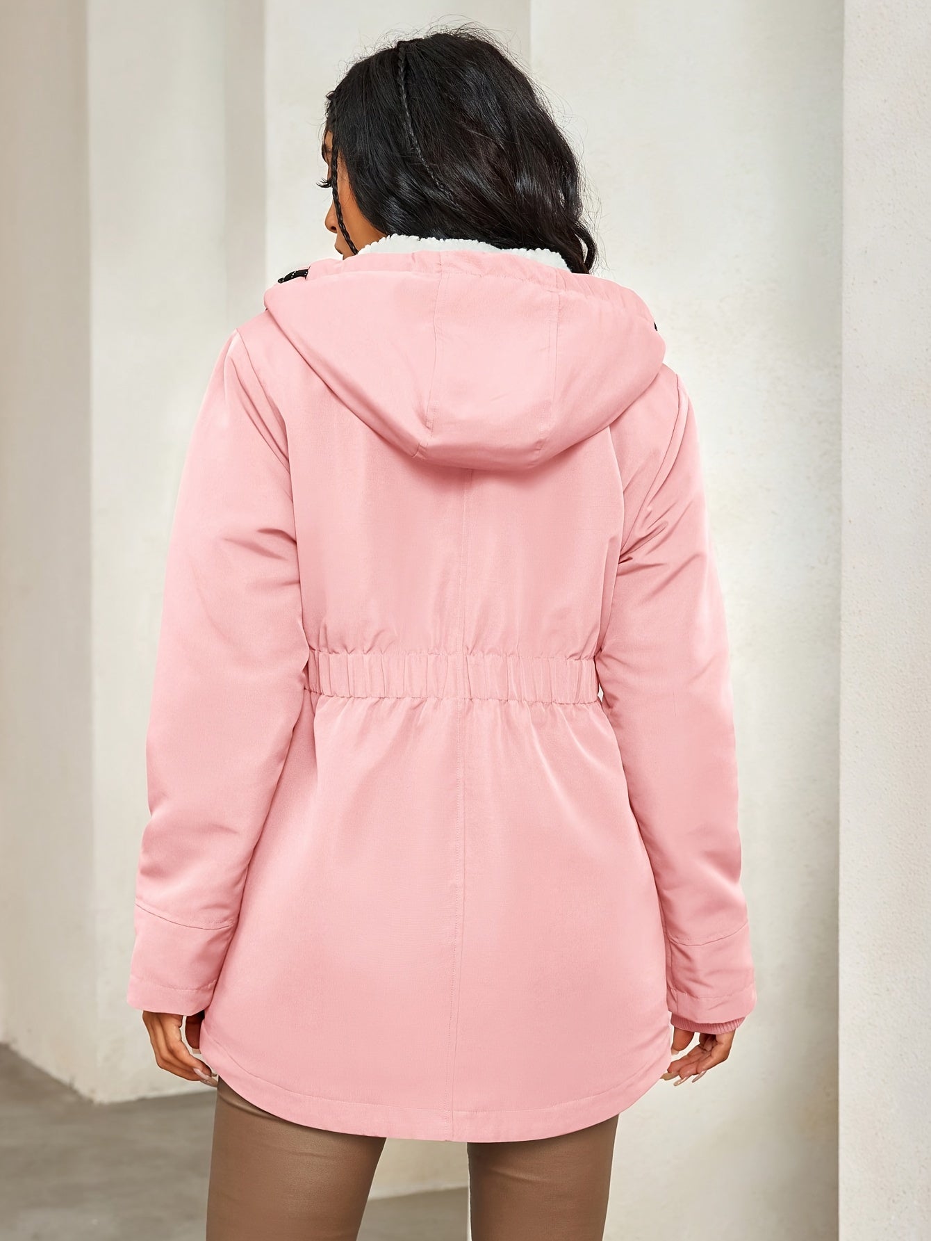 WW | Women's Fleece Parka Winter Jacket with Hood - Perfect for Outdoor Activities