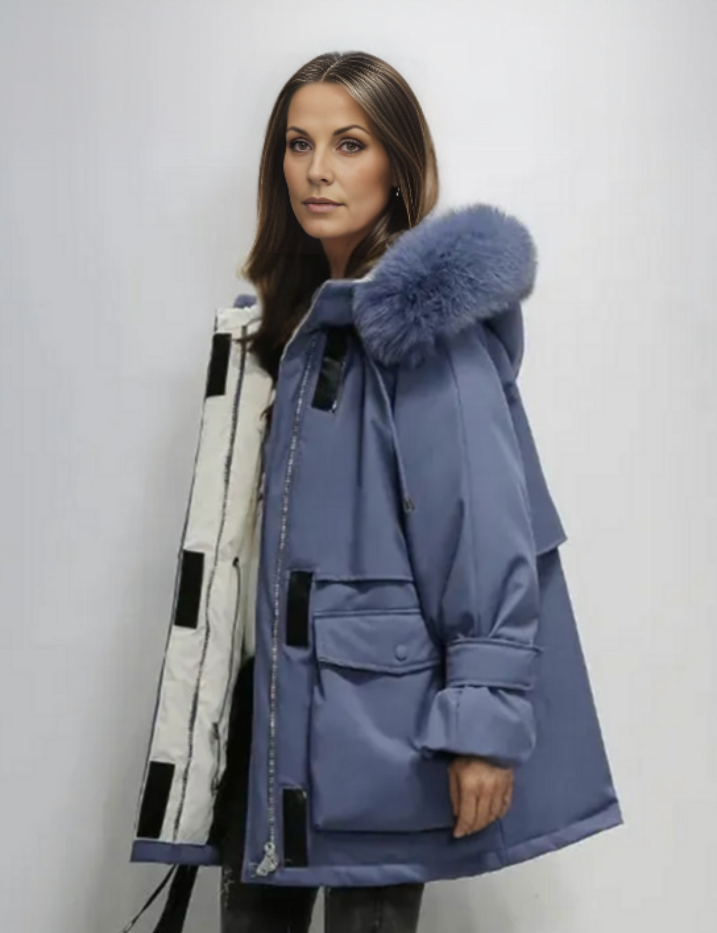 WW | Winterparka Mit Veganfell Für Damen - Ideal für Winter