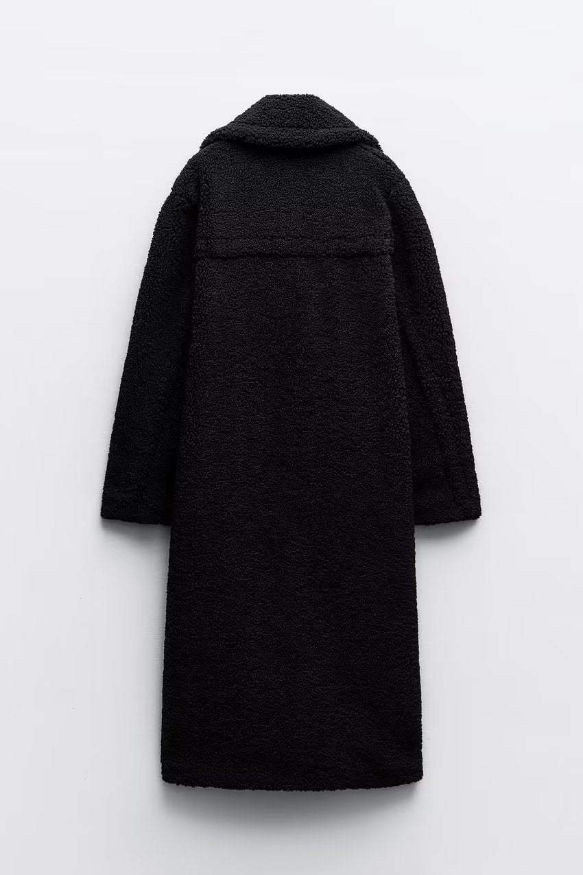 WW | Langer Teddy-Mantel – Stilvoll und warm für Damen