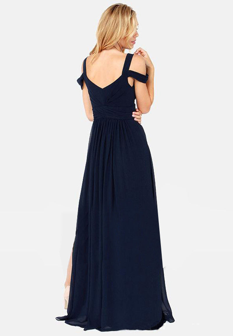 WW | Langes Elegantes Griechisches Faltenkleid