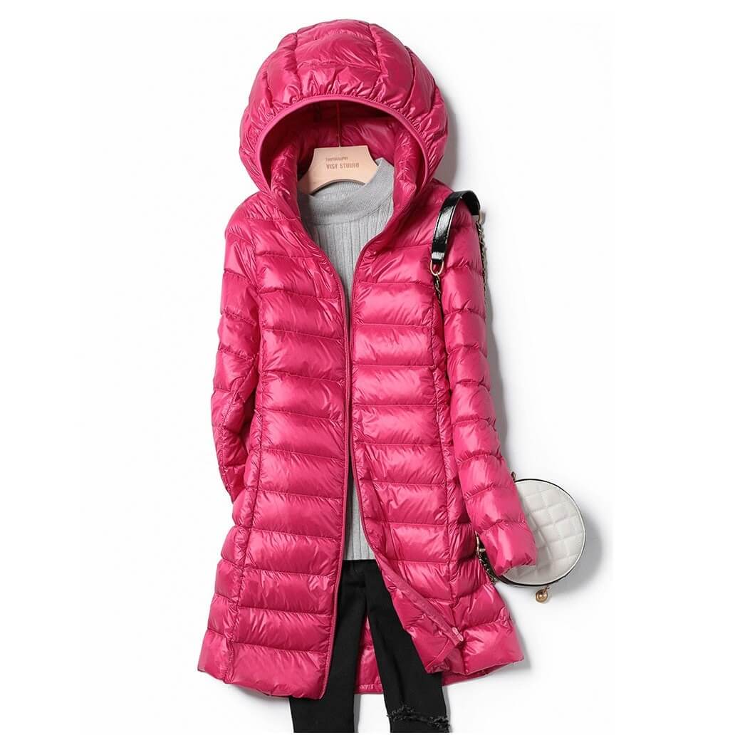 WW | Damen Winter Daunenjacke - Mit Kapuze