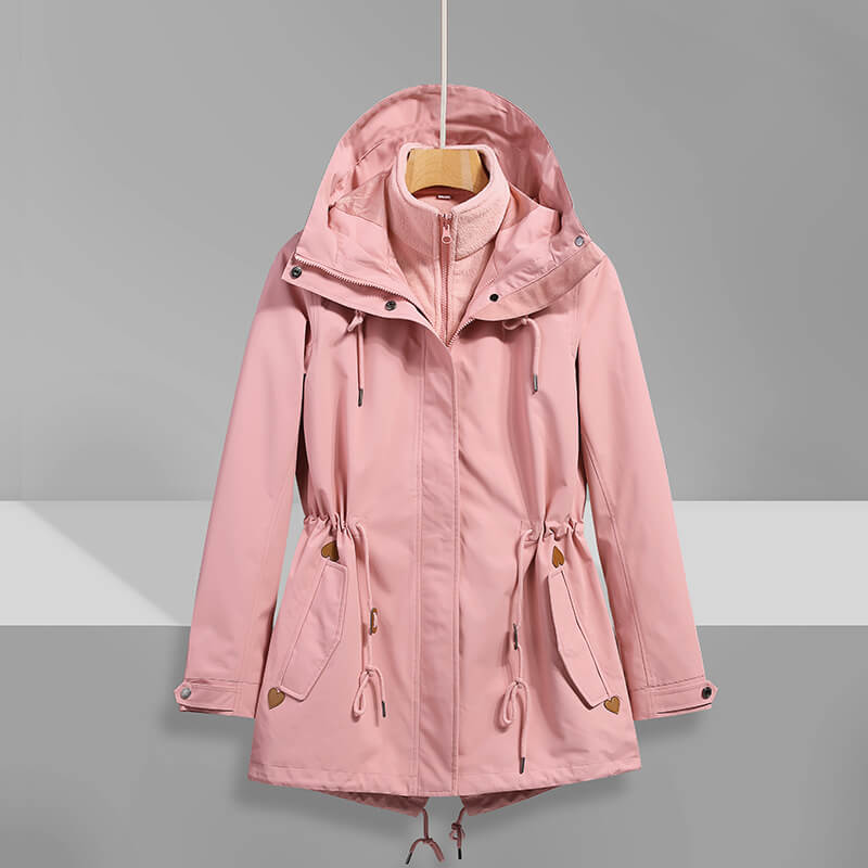 WW | Hooded Rain Jacket - Adjustable Fit - Lightweight Design - Outdoor Essential