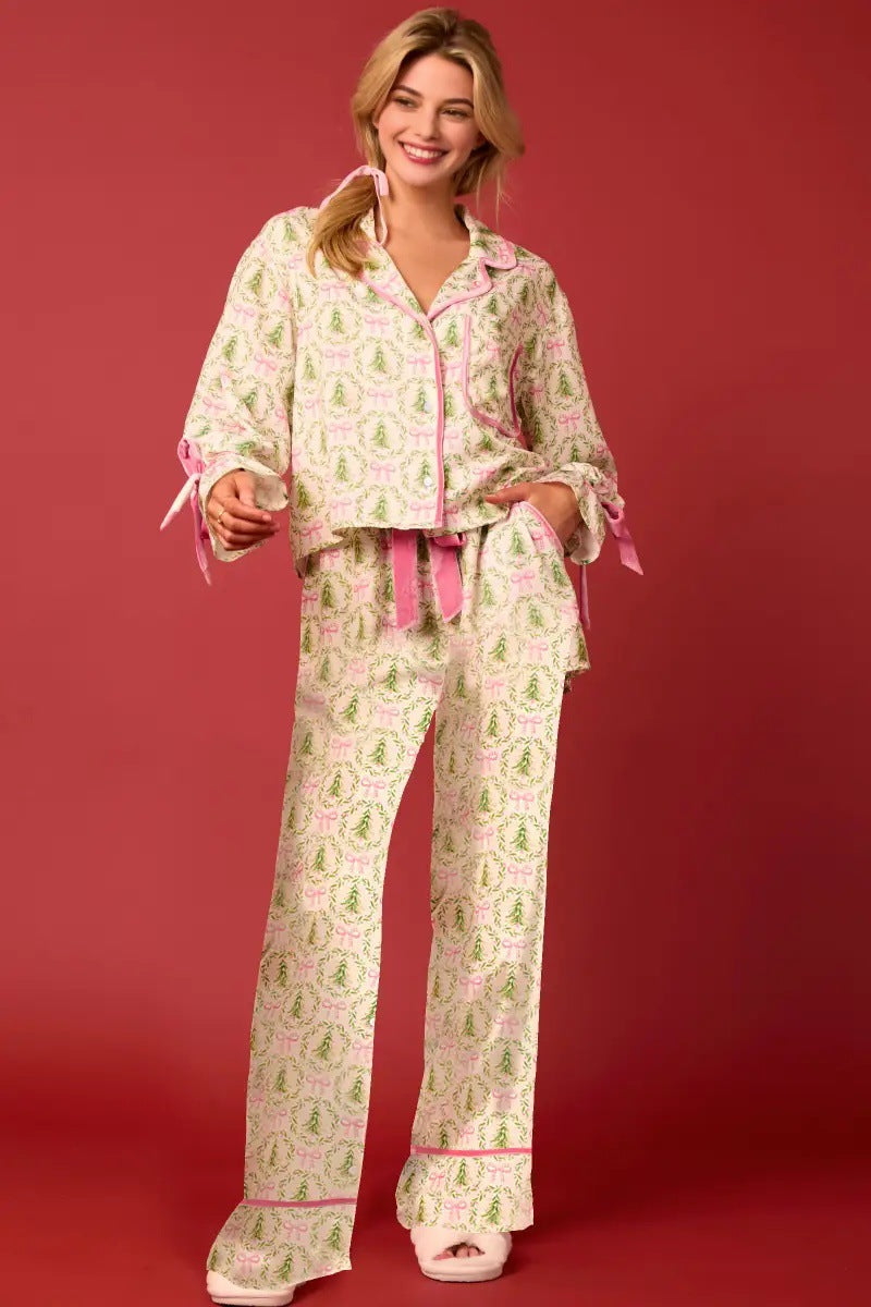 WW | Weihnachtscharakter Sprint-Pyjama-Langset