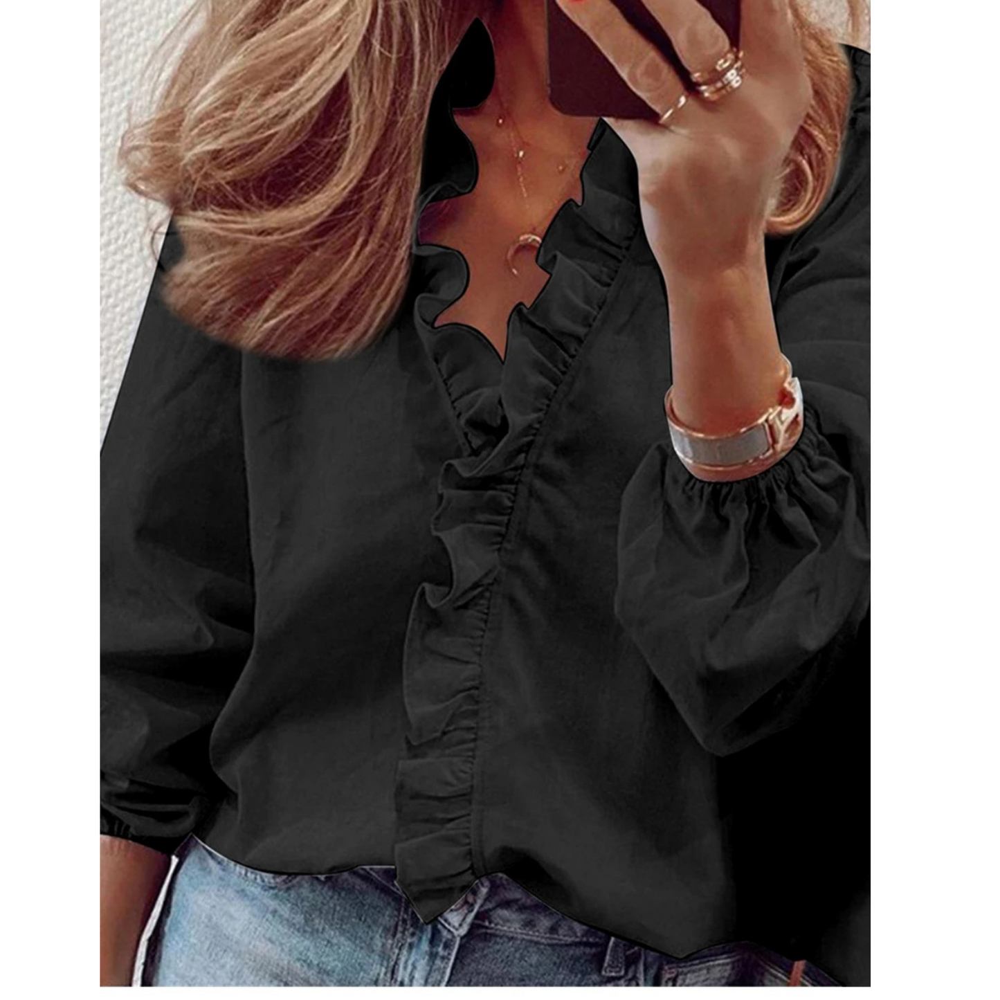 WW | Floral Chiffon Blouse