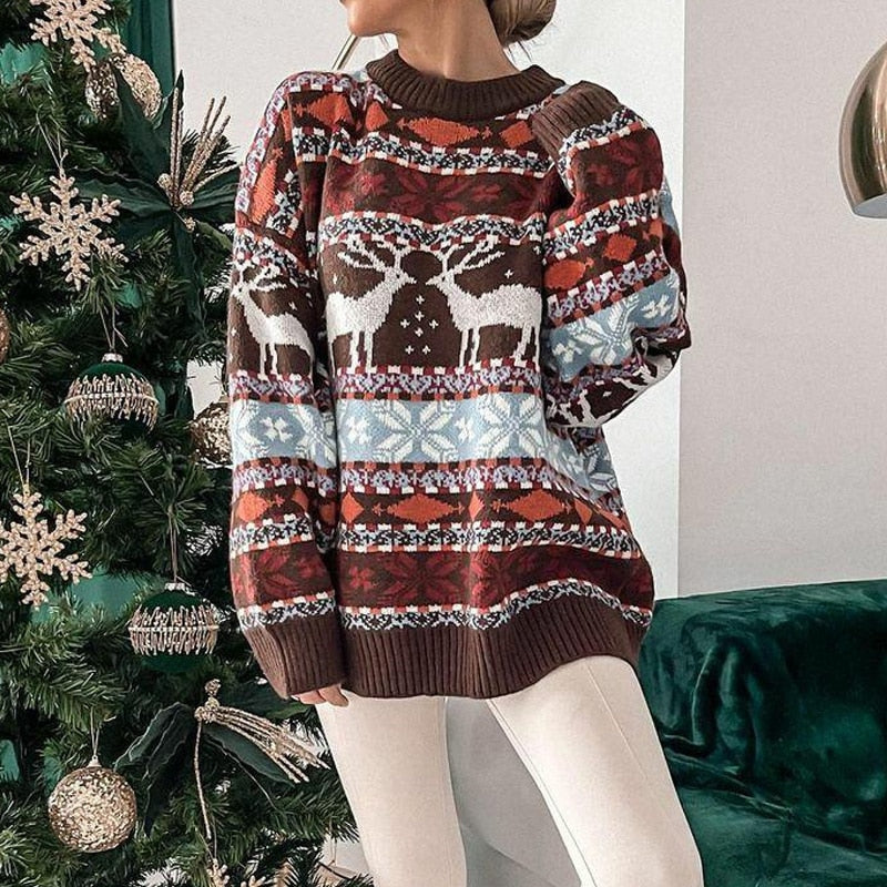 WW | Rollkragenpullover für Frauen Weihnachten