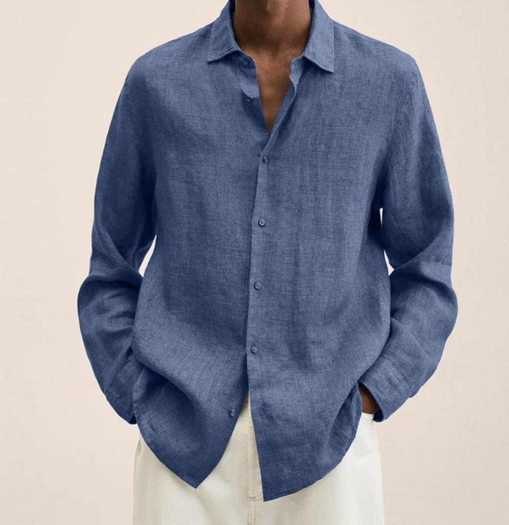 WW | Men's Linen Shirt Stylish Summer Shirt For Men
